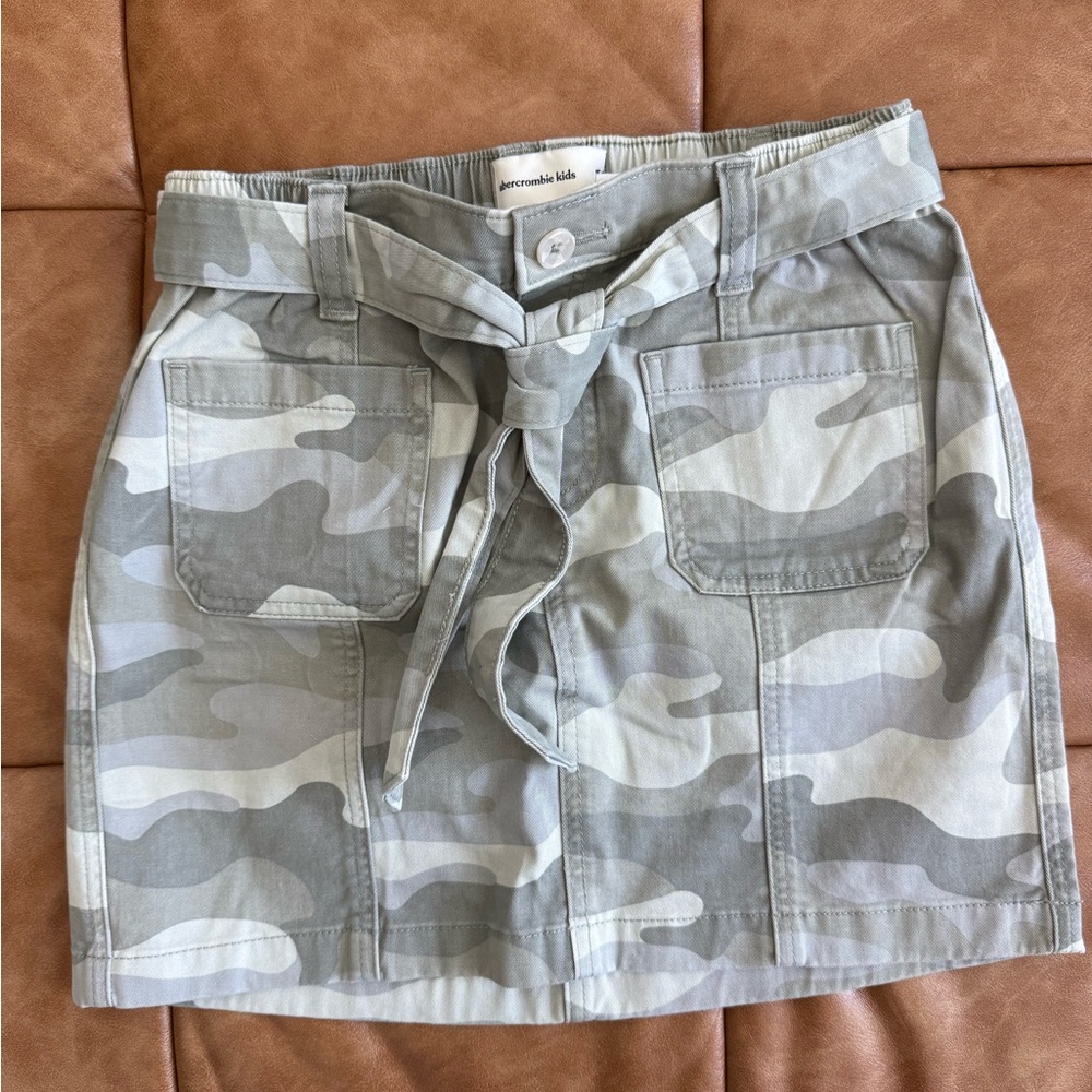 Abercrombie Girls Camouflage Mini Skirt